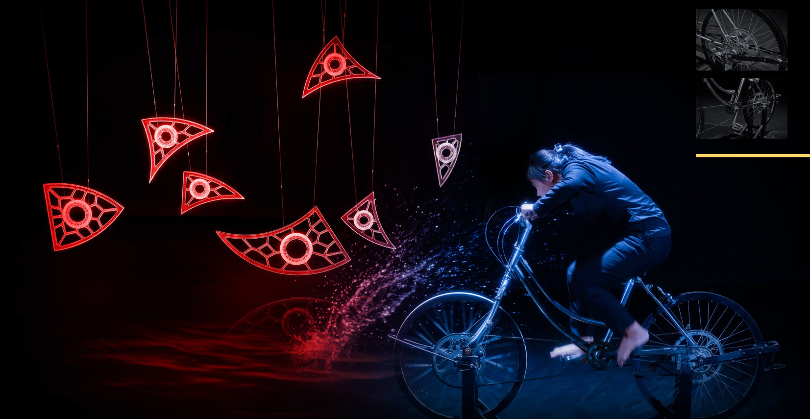 ĐIỀU KHIỂN BẰNG XE ĐẠP