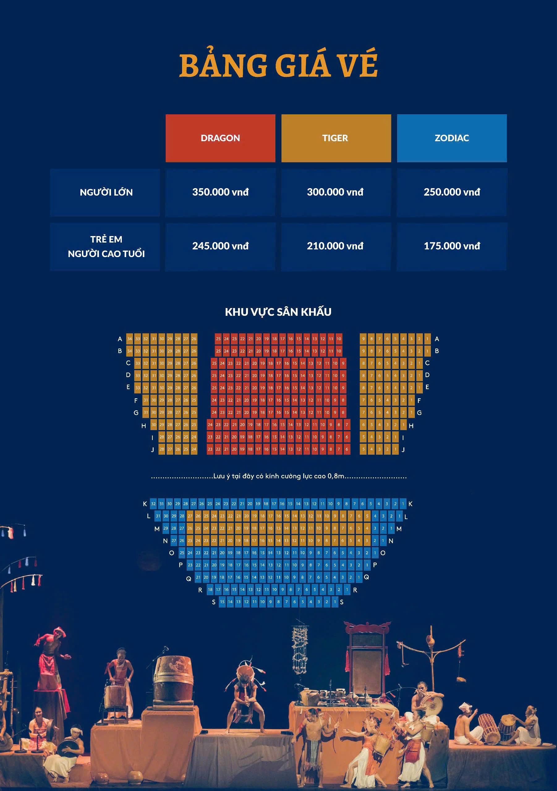 Giá vé và chỗ ngồi