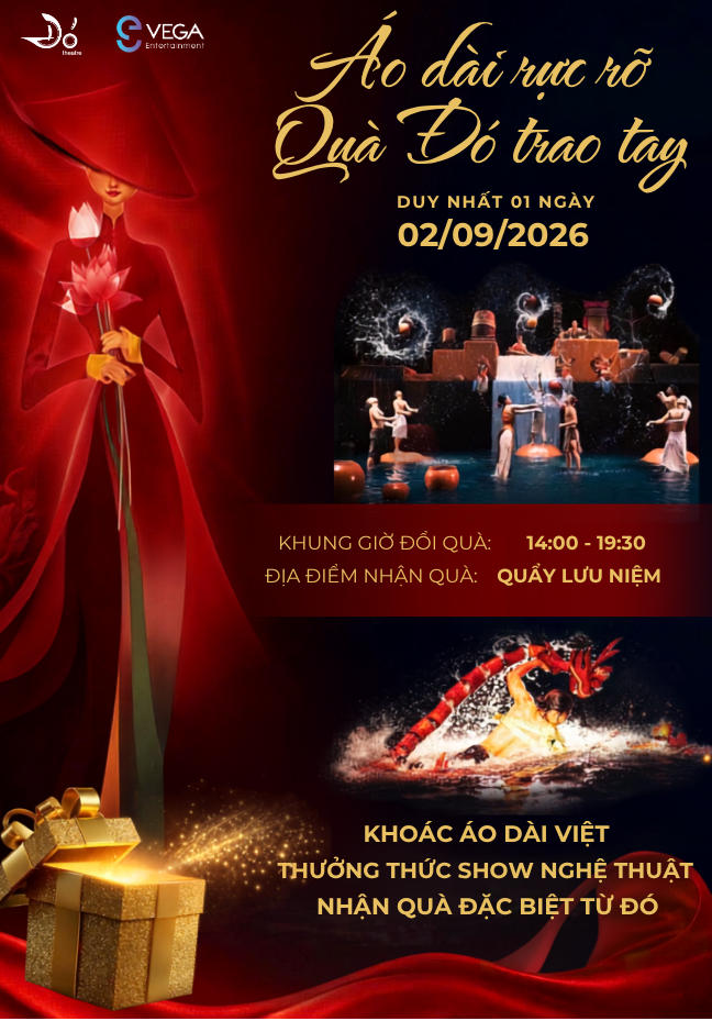 [MỪNG QUỐC KHÁNH 2026] ÁO DÀI RỰC RỠ - QUÀ ĐÓ TRAO TAY